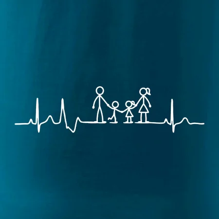 EKG rodina - kluk holka
