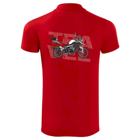 Cestovní enduro červená
