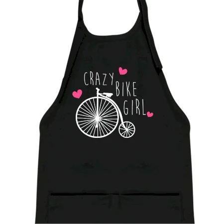 Crazy bike girl