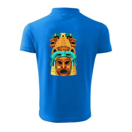 Mayové maska s pyramidou