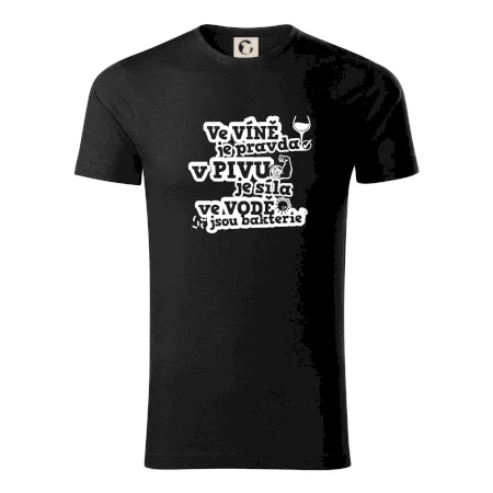 Ve víně je pravda, v pivu síla, ve vodě bakterie