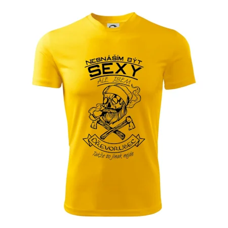 Nesnáším být sexy - dřevorubec