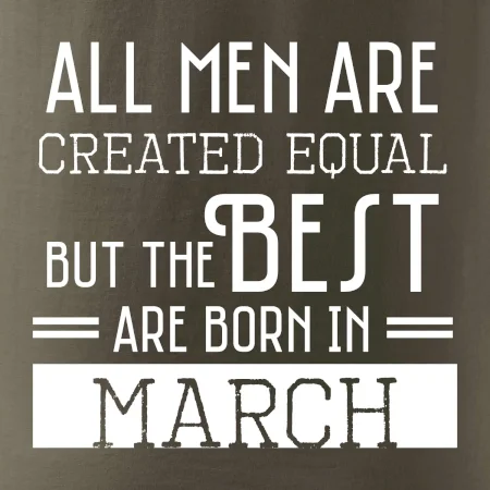 All men are created equal march