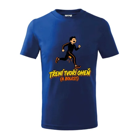 Běžecké tření tvoří oheň