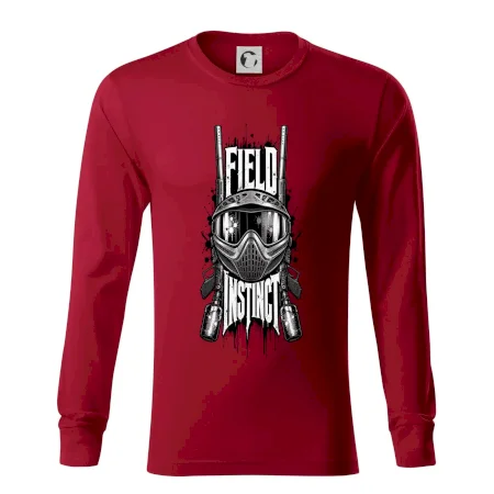 Černobílá maska field instinct paintball