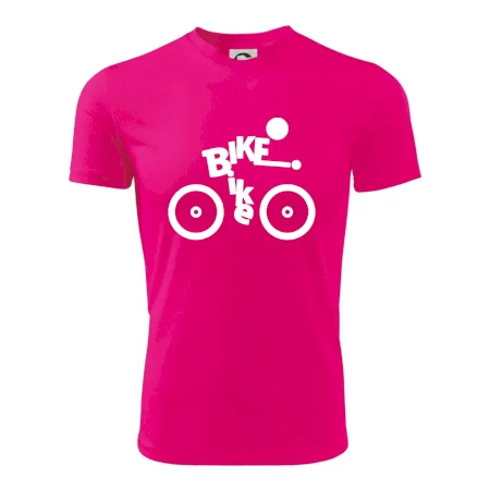 Bike nápis postava