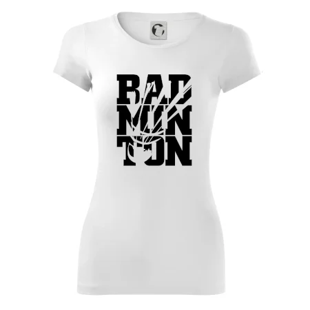 Badminton nápis