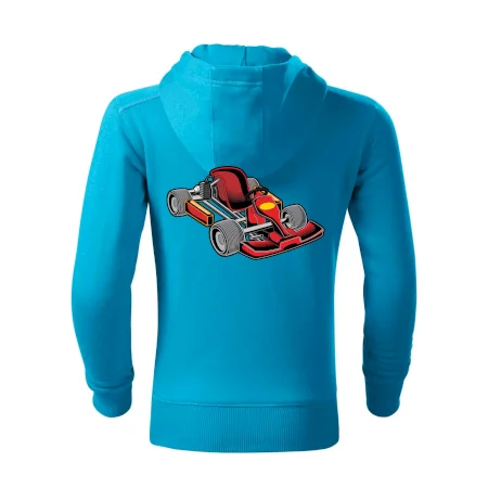 Motokára červená