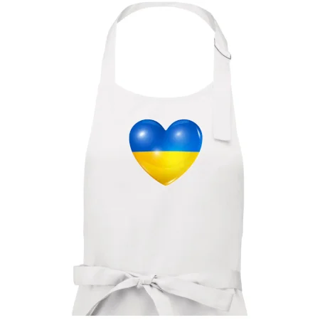 Ukrajina srdce vlajka