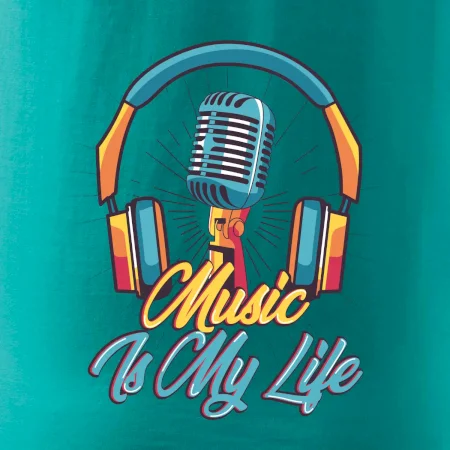Music is my life sluchátka