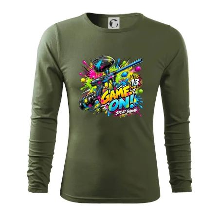 Barevná exploze game on paintball