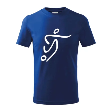 Fotbalista silueta