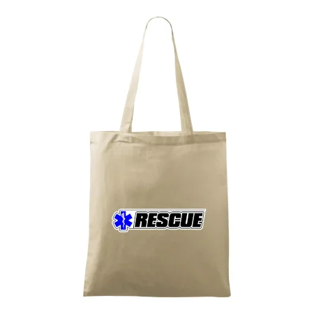 Záchranář rescue kříž modrý