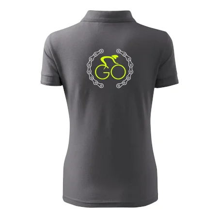 GO cyklista (fluo potisk)