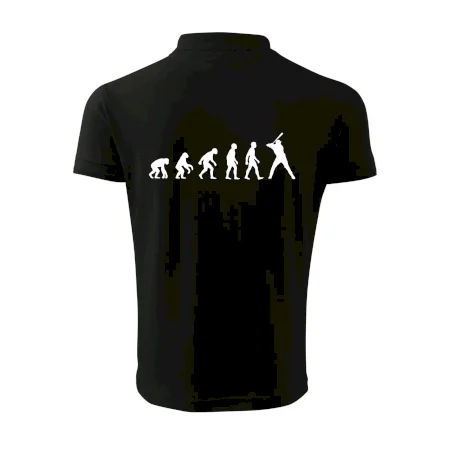 Evoluce baseball pálkař nápřah