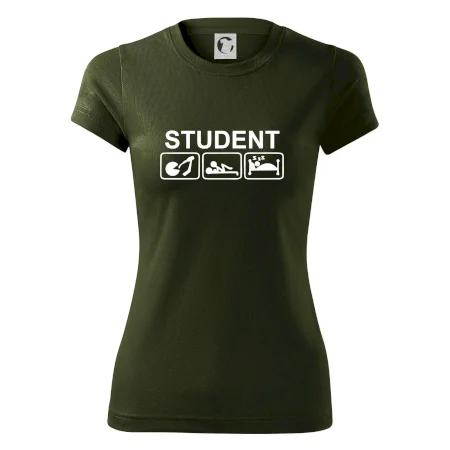 Pít užívat spát - student