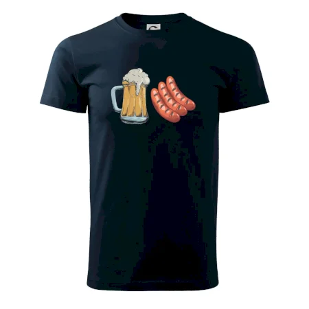Pivo a klobása