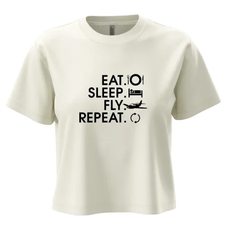 Eat sleep fly repeat