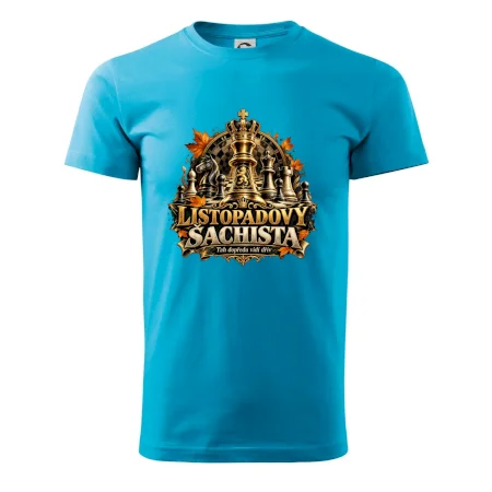 Listopadový šachista se zlatým králem