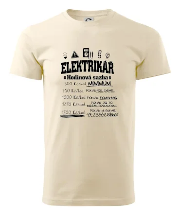 Elektrikář hodinová sazba