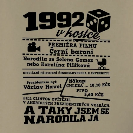 1992 v kostce