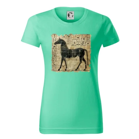 Egyptské hieroglyfy kůň