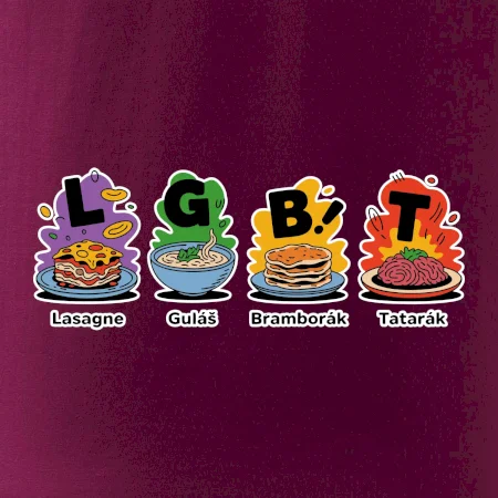 LGBT - Lasagne, Guláš, Bramborák, Tatarák