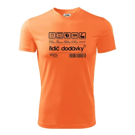 Čárový kód - řidič dodávky