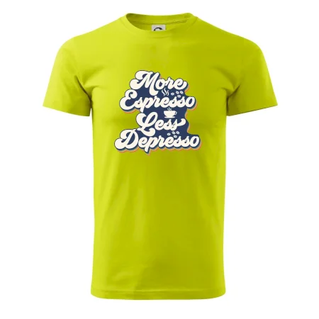 More espresso less depresso