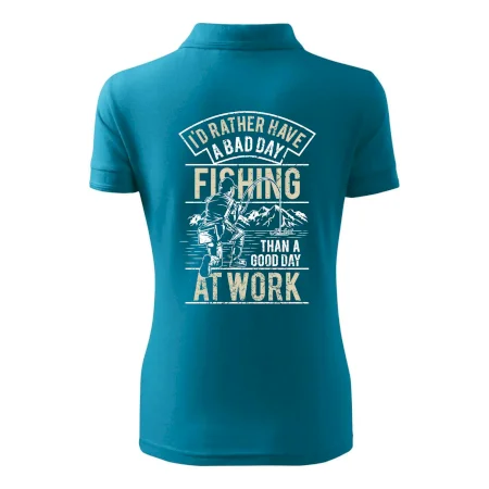 Fishing at work