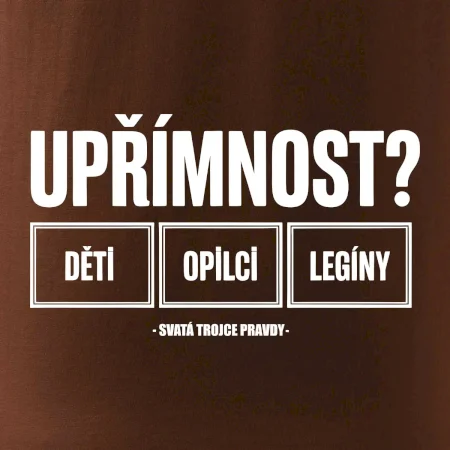 Upřímnost dětí opilci a legíny