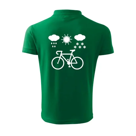 Cyklista za každého počasí