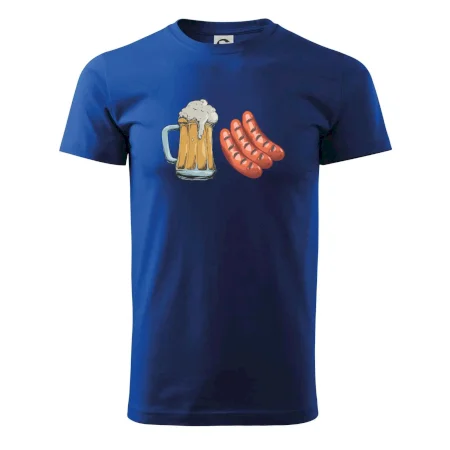 Pivo a klobása