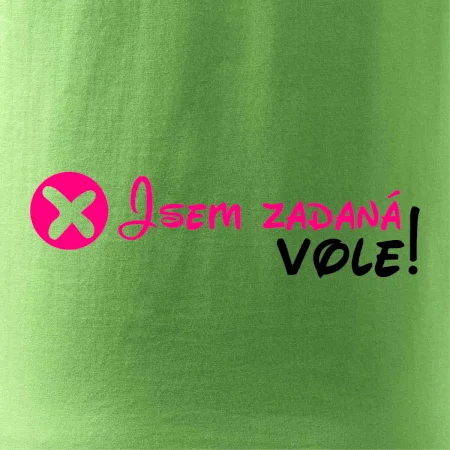 Jsem zadaná! Vole!