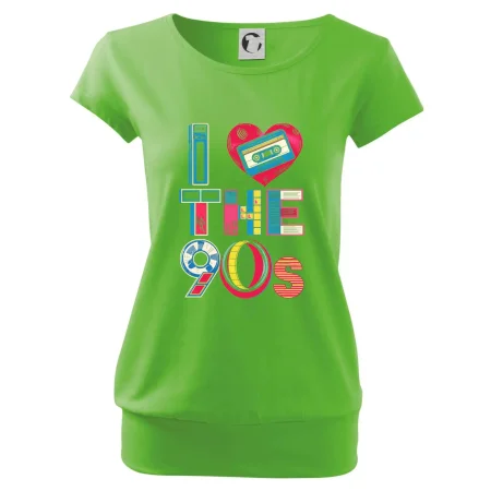 I love 90s - srdce a kazeta