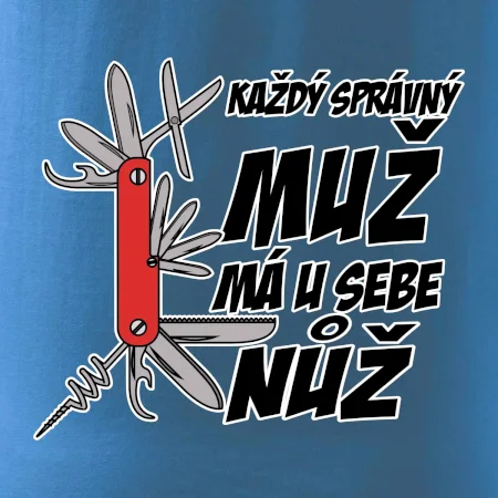 Každý správný muž, má u sebe nůž