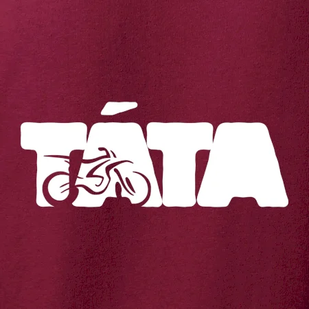 Táta nápis - motorka enduro