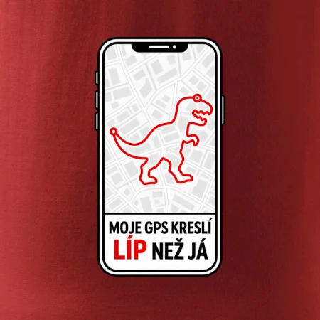 Moje běžecká gps kreslí líp než já