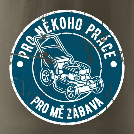 Sekání pro někoho práce, pro mě zábava
