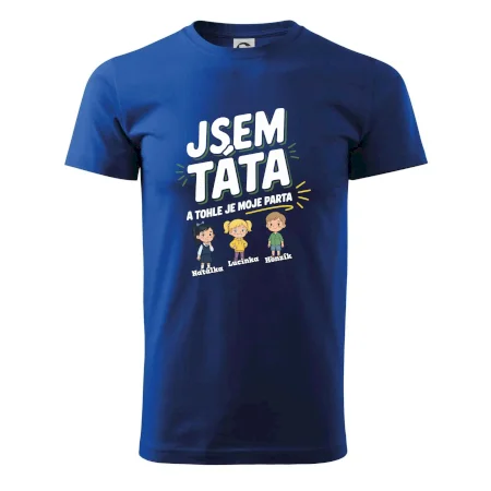 Jsem táta a tohle je moje parta  (obrázky a jména dětí)