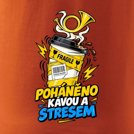 Poháněno kávou a stresem