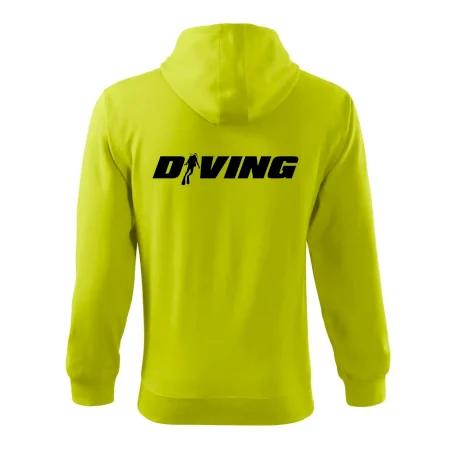 Diving nápis potápěč