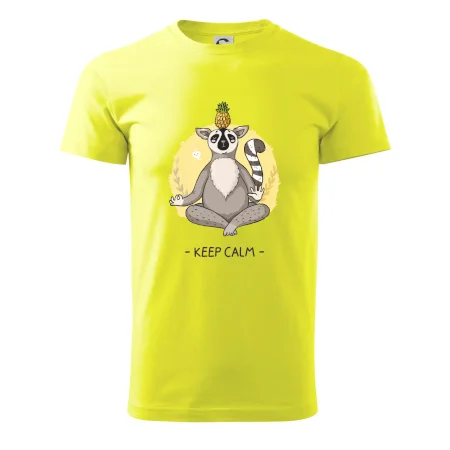Yoga - keep calm kreslený