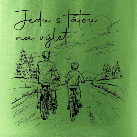 Cyklistika  - Jedu s tátou na výlet - Táta a syn