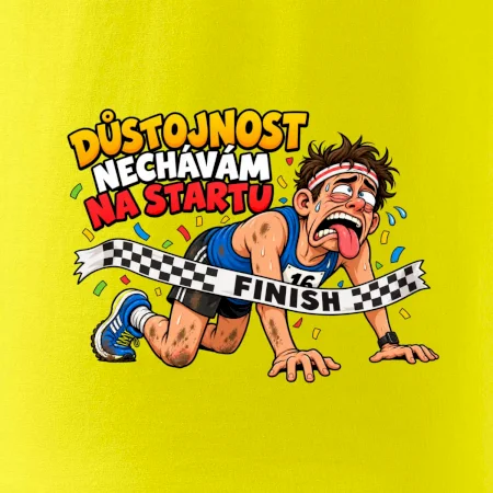 Běžec důstojnost nechávám na startu