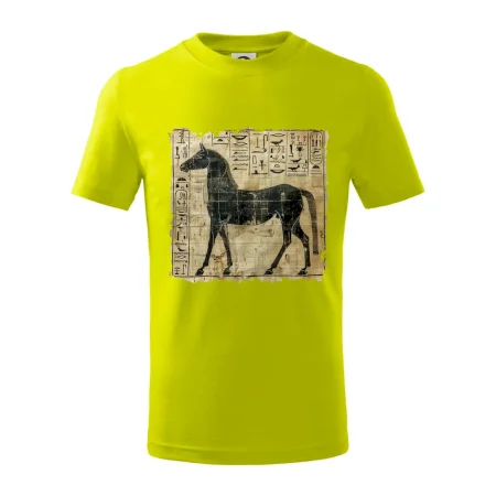Egyptské hieroglyfy kůň