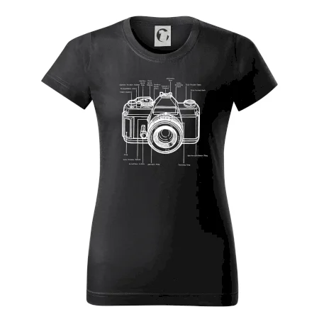 Nákres starý fotoaparát
