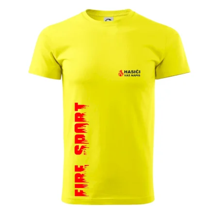 Hasiči (oheň,  Firesport, název sboru - vlastní nápis)