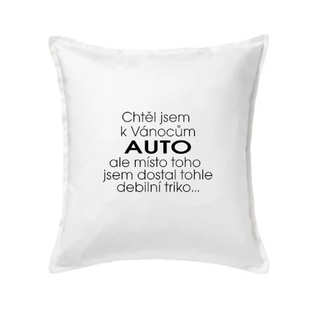 Chtěl jsem k Vánocům auto