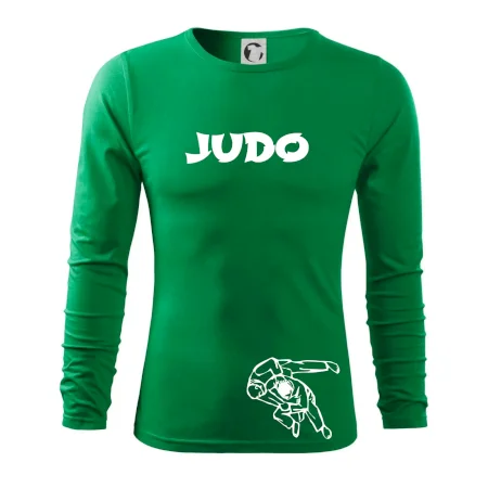 Judo nápis + postavy
